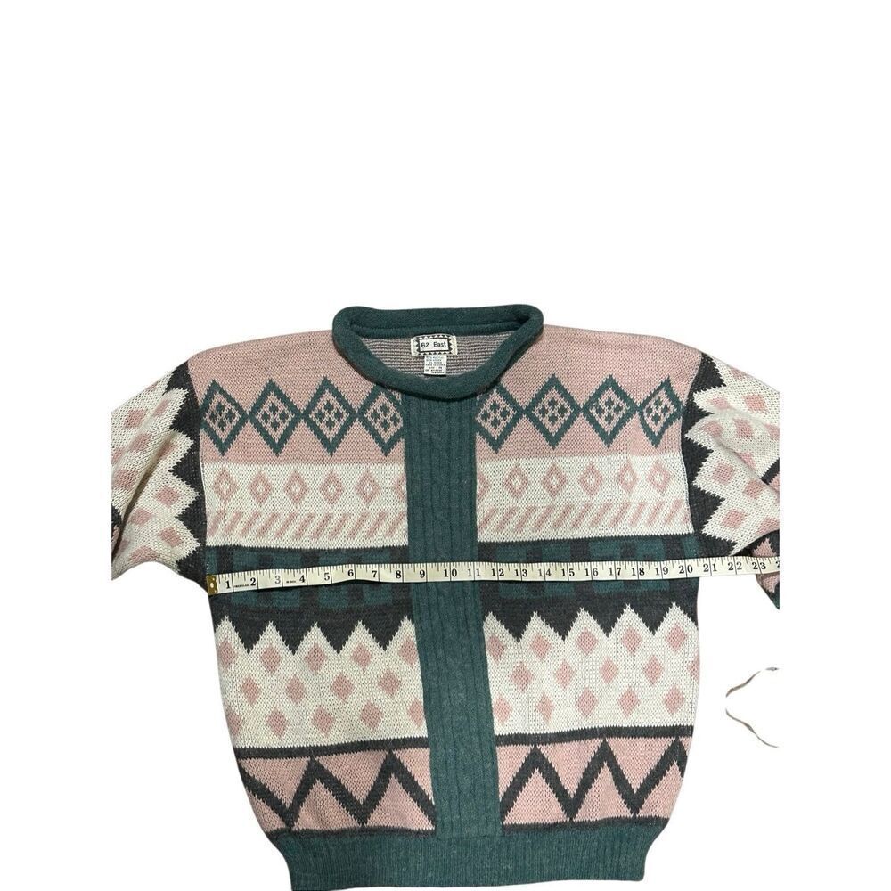 Vintage sweater 62 east M 90s southwest western